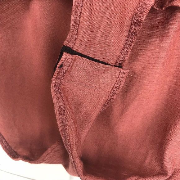 Velvet Torch Bodysuit Medium Mockneck Mauve - Picture 5 of 8